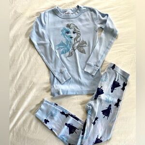 EUC Hanna Andersson frozen 2 pajama set size 120 cm 6-7
